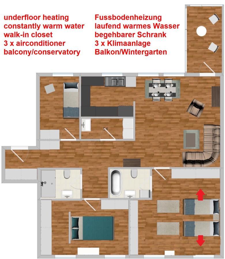 Swiss Central Luxury Apartment 132M2 Szarajevó Kültér fotó